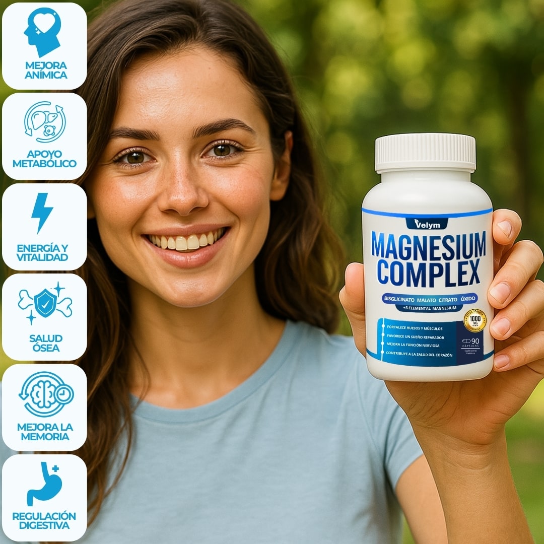 Magnesio Complex™ 7 En 1 | 7 Sales Esenciales - Fórmula Mejorada